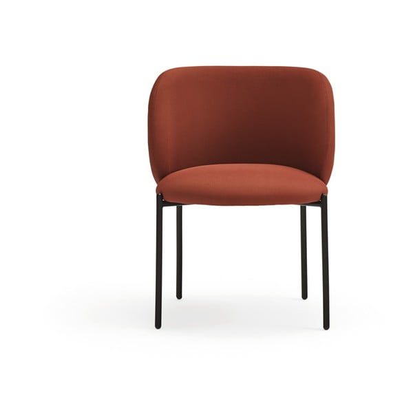 Sarkani polsterēti ēdamistabas krēsli (2 gab.) Mogi – Teulat-image-3