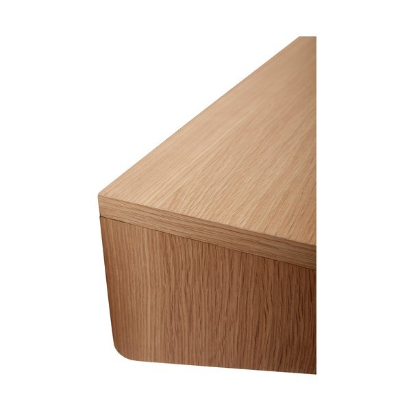 Ozola masīvkoka darba galds pie sienas stiprināms 35x80 cm Folk – Hübsch-image-4