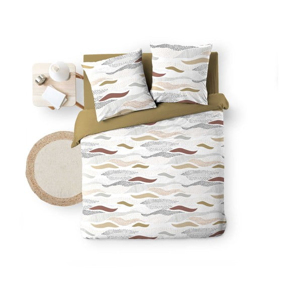 Balta divguļamā mikrošķiedras gultas veļa 240x220 cm Zenith – douceur d'intérieur-image-4