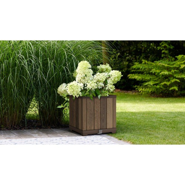 Plastmasas pašlaistošs puķu pods Deco Square – Keter-image-4