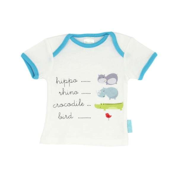 Bērnu Hippo T-krekls ar īsām piedurknēm, izmērs no 12 līdz 18 mēnešiem