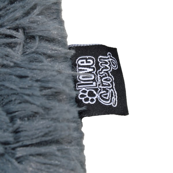 Tumši pelēka gulta suņiem 75x80 cm – Love Story-image-4