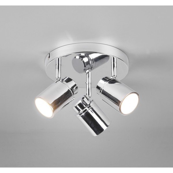 Metāla lampa ar starmešiem sudraba krāsā Angelo – Trio-image-1