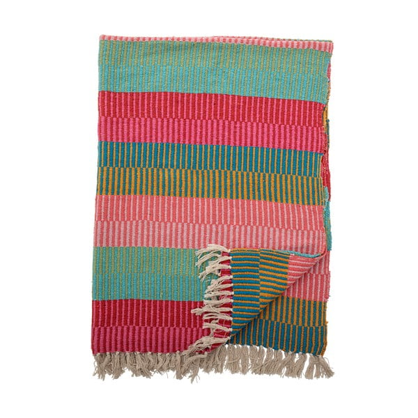 Pārstrādātas kokvilnas sega 130x160 cm Isnel – Bloomingville-image-3