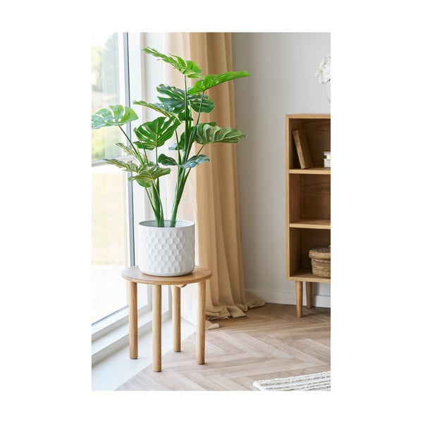 Ozola masīvkoka apaļš sānu galdiņš ø 40 cm Jena – House Nordic-image-3