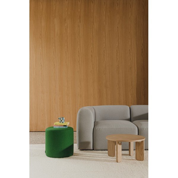 Zaļš vilnas pufs Folk – noo.ma-image-1