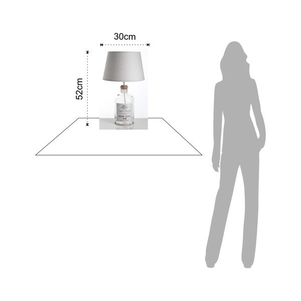 Balta galda lampa Tomasucci Bottle-image-2