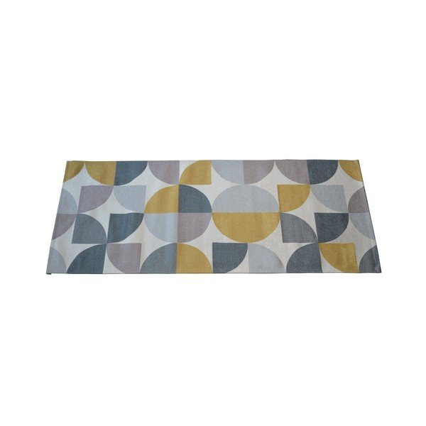 Floorita Seventy dzelteni pelēks paklājs, 60 x 140 cm-image-3