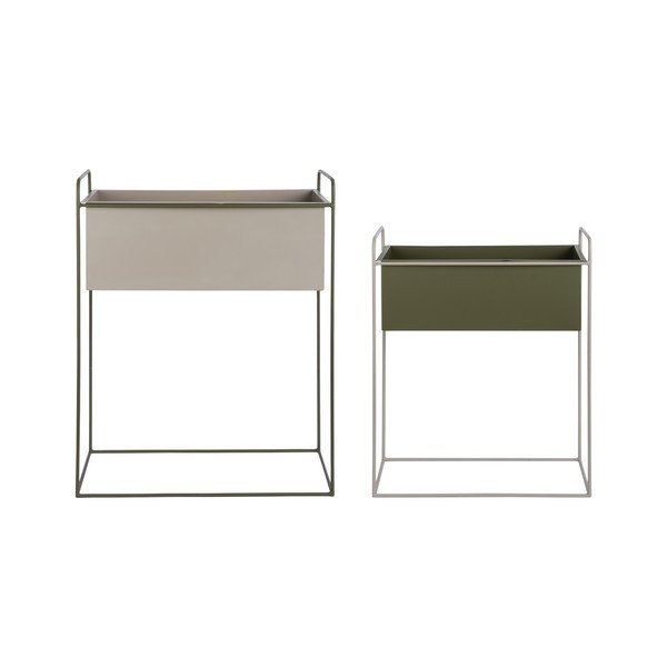 Metāla puķu podu statīvi (2 gab.) (augstums 65 cm) Reina – PT LIVING-image-3