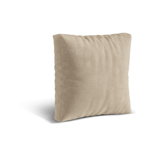 Bēšs samta modulārā dīvāna spilvens Martina – Micadoni -image-1