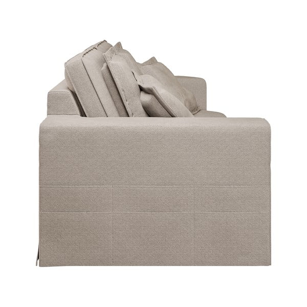 Bēšs dīvāns 196 cm Nora – Ropez-image-4