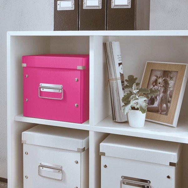 Rozā uzglabāšanas kaste Leitz Office, garums 26 cm-image-1