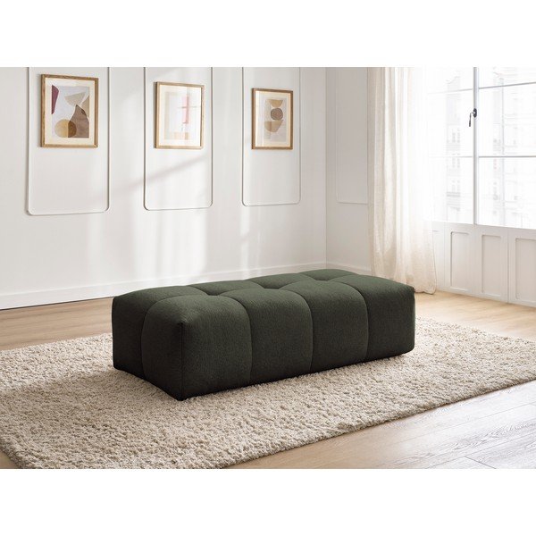 Zaļš kāju soliņš no šenila auduma Everest – Bobochic Paris-image-1