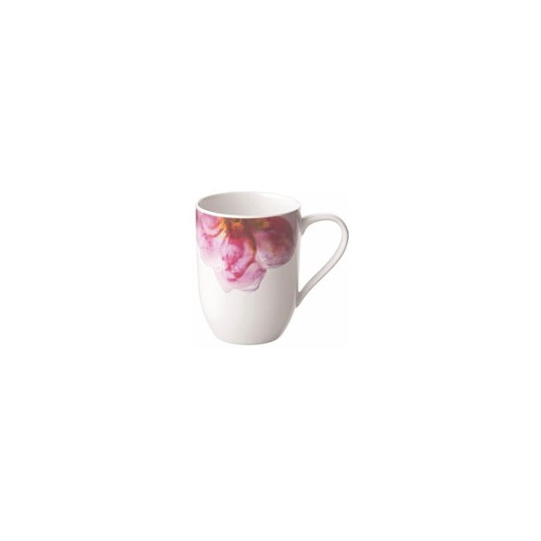 Balta/rozā porcelāna krūze 280 ml Rose Garden – Villeroy&Boch