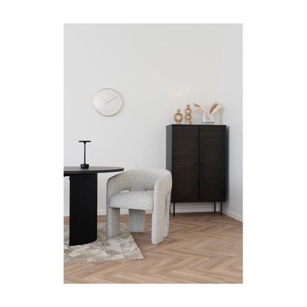 Melna LED galda lampa (augstums 28,5 cm) Lyneham – House Nordic-image-1