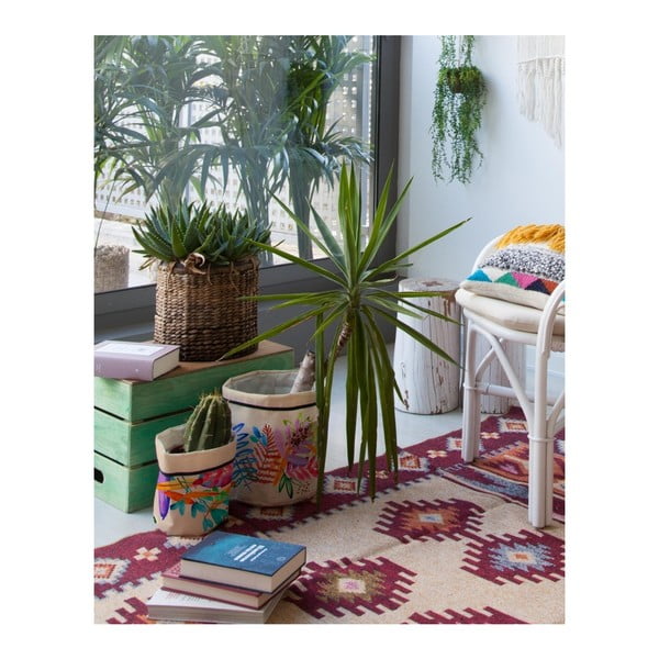 2 auduma pārklāju komplekts podiem Madre Selva Floral-image-1