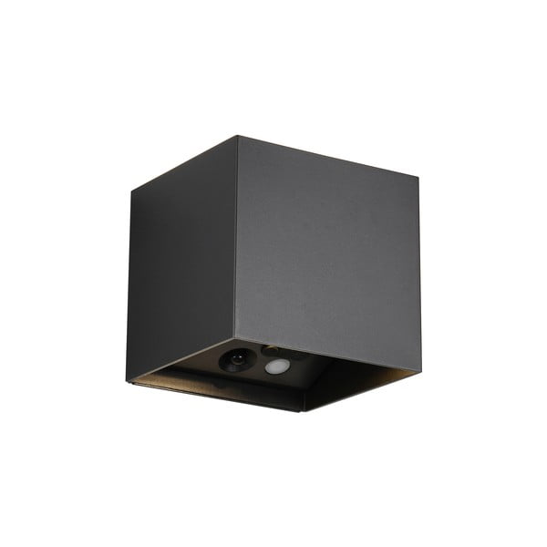 LED sienas āra gaismeklis ar kustības sensoru ar USB (augstums 10 cm) Genie – Trio