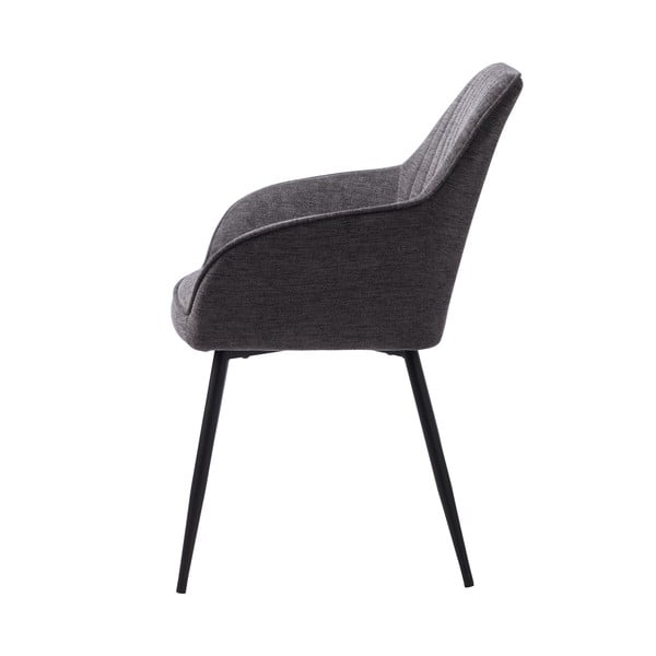 Tumši pelēks pusdienu krēsls Nolan – Unique Furniture-image-3