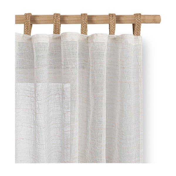 Krēmkrāsas aizkars 140x250 cm Drimar – Restilo