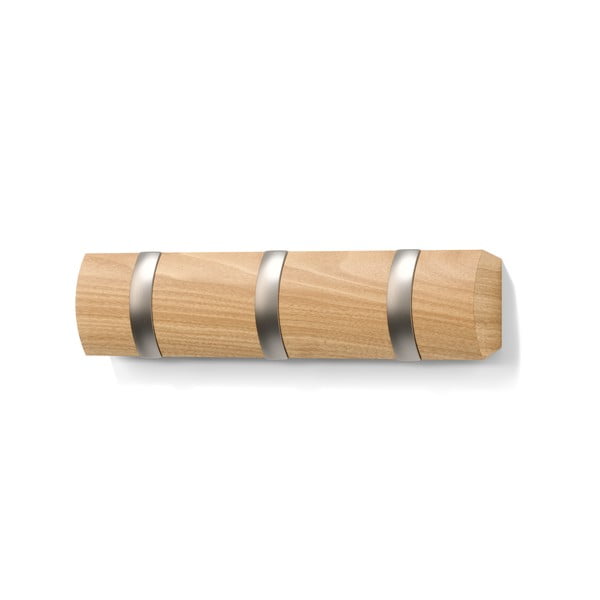 Dabīga toņa papeles masīvkoka sienas pakaramais Flip – Umbra-image-3