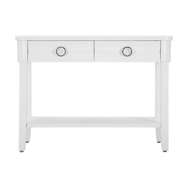 Balts egles masīvkoka konsoles galds 40x110 cm Shine – Mauro Ferretti-image-2