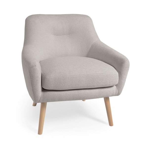 Pelēks krēsls Candela – Kave Home-image-2