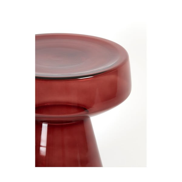 Stikla apaļš sānu galdiņš ø 37 cm Dakwa – Light & Living-image-2