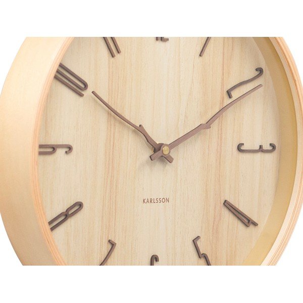 Sienas pulkstenis ø 30 cm Rama – Karlsson-image-3