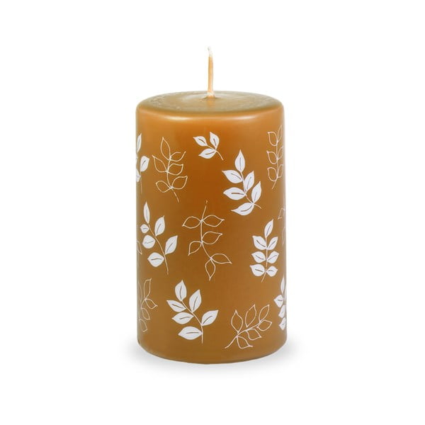 Oranža svece Unipar Pure Beauty, degšanas laiks 40 stundas