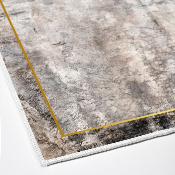 Pelēki/brūni vannas istabas paklājiņi (2 gab.) 60x100 cm – Foutastic-image-3