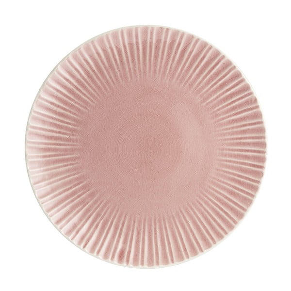 Rozā keramikas šķīvis Ladelle Mia, ⌀ 27,5 cm