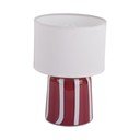 Sarkana metāla LED galda lampa (augstums 20 cm) Verano LED – Leitmotiv