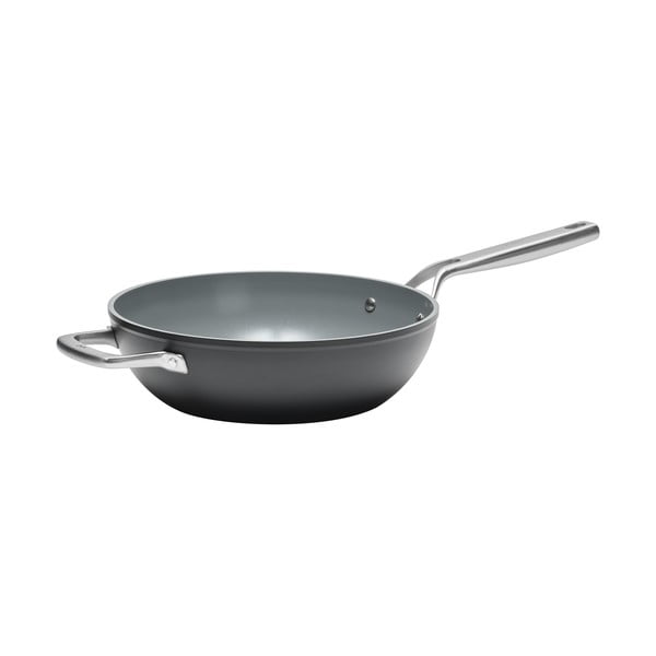 Wok panna ar vāku/ar keramikas pārklājumu ø 28 cm Meda 3.0 – FABINI-image-2