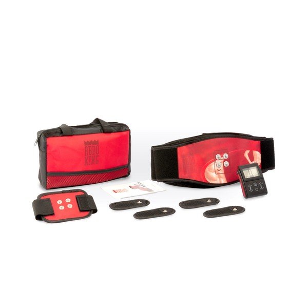 InnovaGoods Abdo King sarkanā elektrostimulācijas josta-image-1
