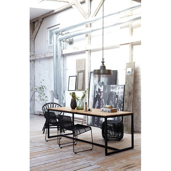 Moderns krēsls, melns-image-1