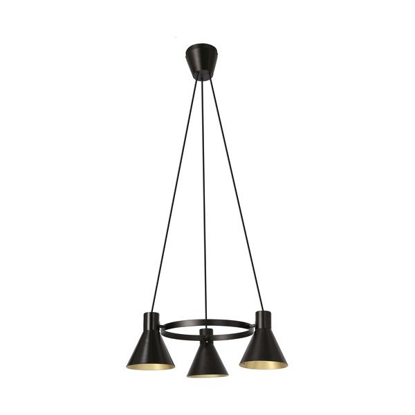 Melna/bronzas krāsas piekaramā lampa More – Candellux Lighting-image-2