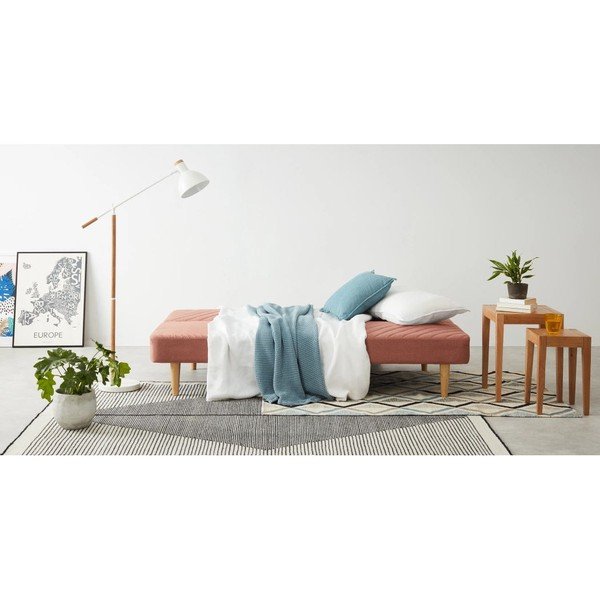 Rozā izvelkamais dīvāns Bonami Essentials Claudia-image-3