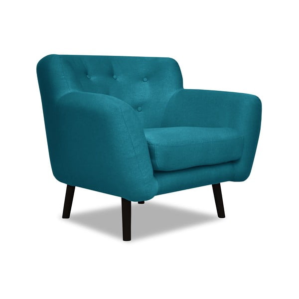 Tirkīzzils atpūtas krēsls Cosmopolitan Design Hampstead-image-2