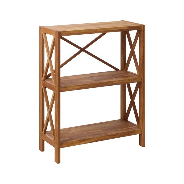 Dabīga toņa ozola masīvkoka plaukts 70x87 cm X-Shelf – Unique Furniture-image-2