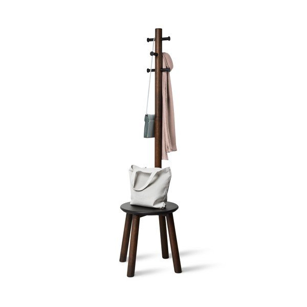 Melns/dabīga toņa pakaramais no gumijkoka Pillar – Umbra-image-3