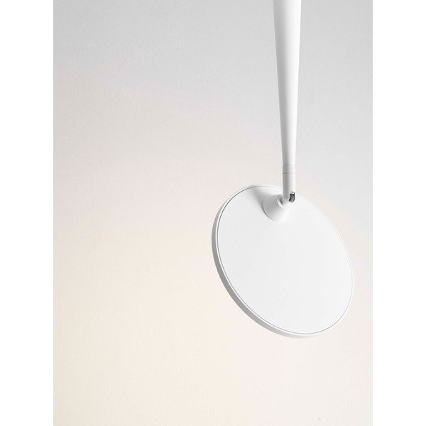 Matēti balta alumīnija LED griestu lampa ar saliekamu konstrukciju Ekei – Nova Luce-image-3