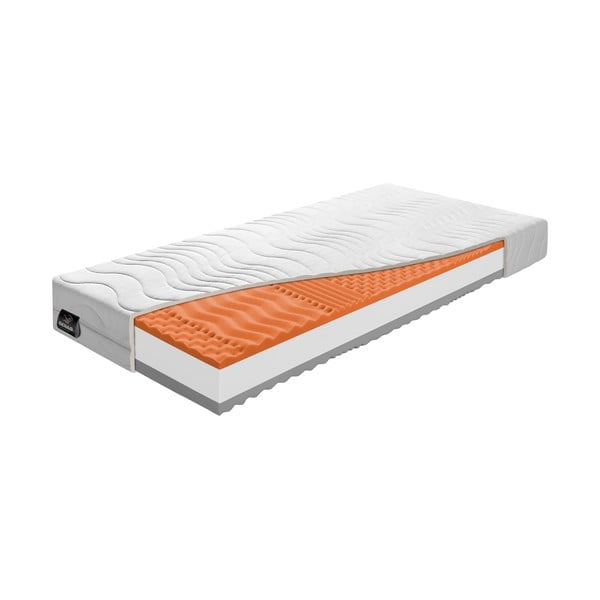 Stingrs/vidēji stingrs putu divpusējs matracis 90x200 cm Dreamy Balance – BENAB-image-2