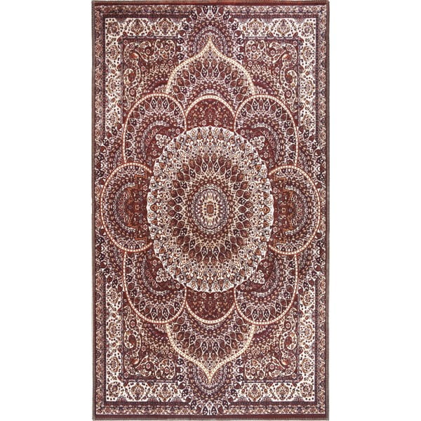 Sarkans mazgājams paklājs 230x160 cm – Vitaus