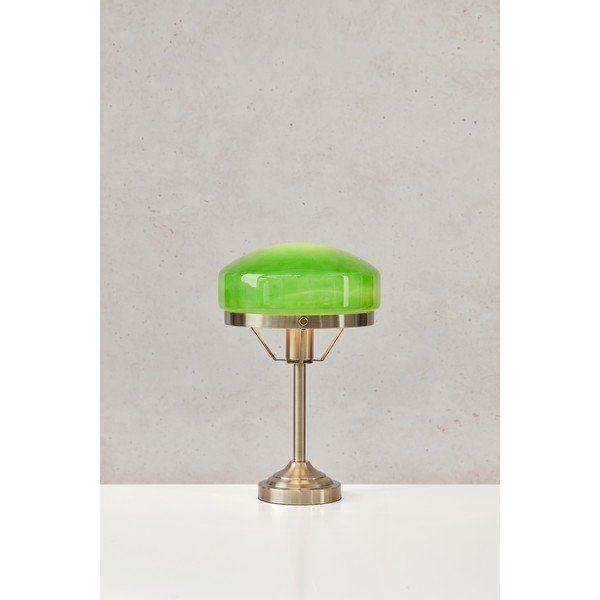 Zaļa/misiņa krāsas galda lampa (augstums 39 cm) Aurelia – Markslöjd-image-4