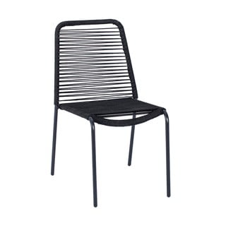 Melns dārza krēsls Bonami Essentials Kai