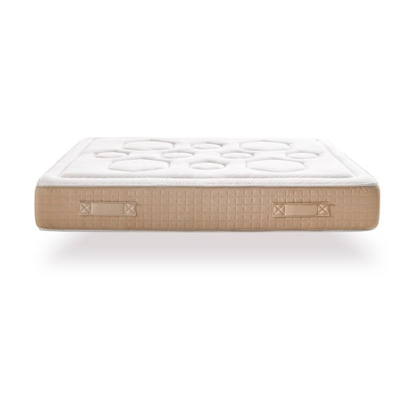 Stingrs/vidēji stingrs divpusējs atsperu matracis ar termoregulāciju 140x190 cm Hexaflex Bagged Springs Gel – Moonia-image-2