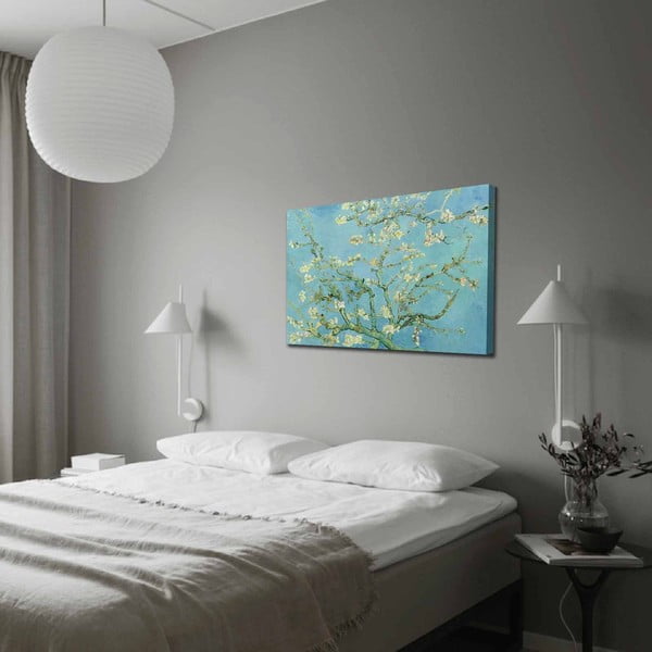 Gleznas reprodukcija uz audekla Vincen t Van Gogh Almond Blossom, 100 x 70 cm-image-1