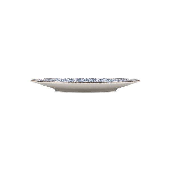 Balts/zils porcelāna šķīvis ø 25 cm Azul – BonBistro-image-3