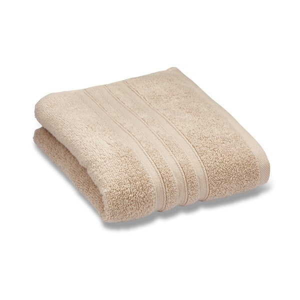 Bēšs frotē kokvilnas dvielis 90x140 cm Zero Twist – Catherine Lansfield