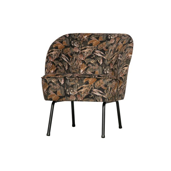 Melns atpūtas krēsls Vogue – WOOOD